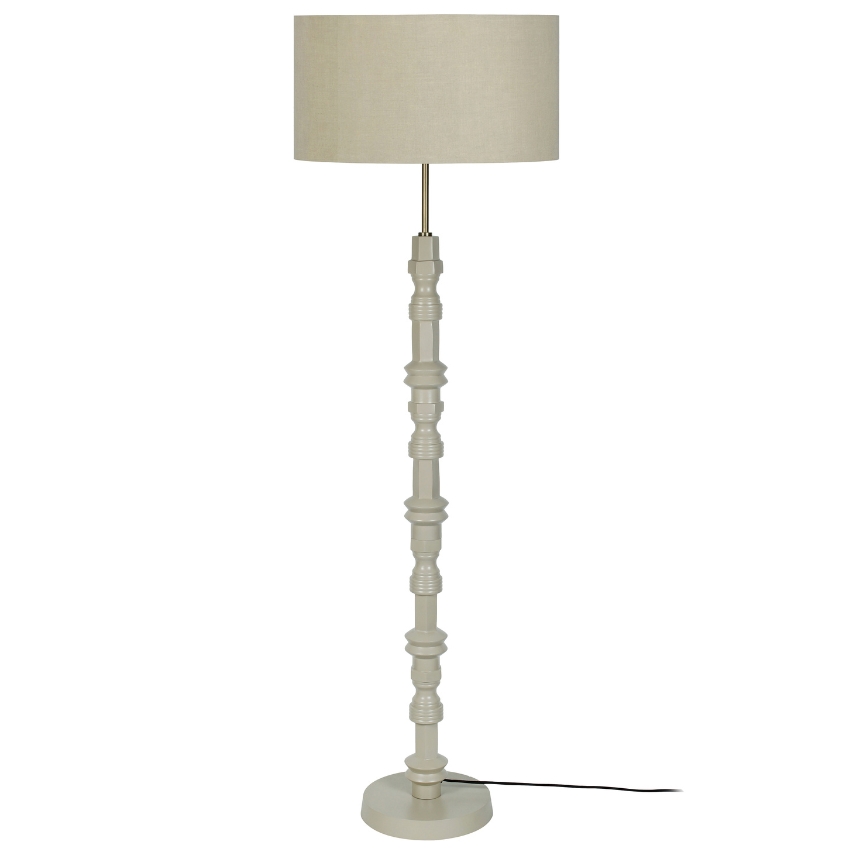 Béžová stojací lampa ZUIVER TOTEM 148 cm Zuiver