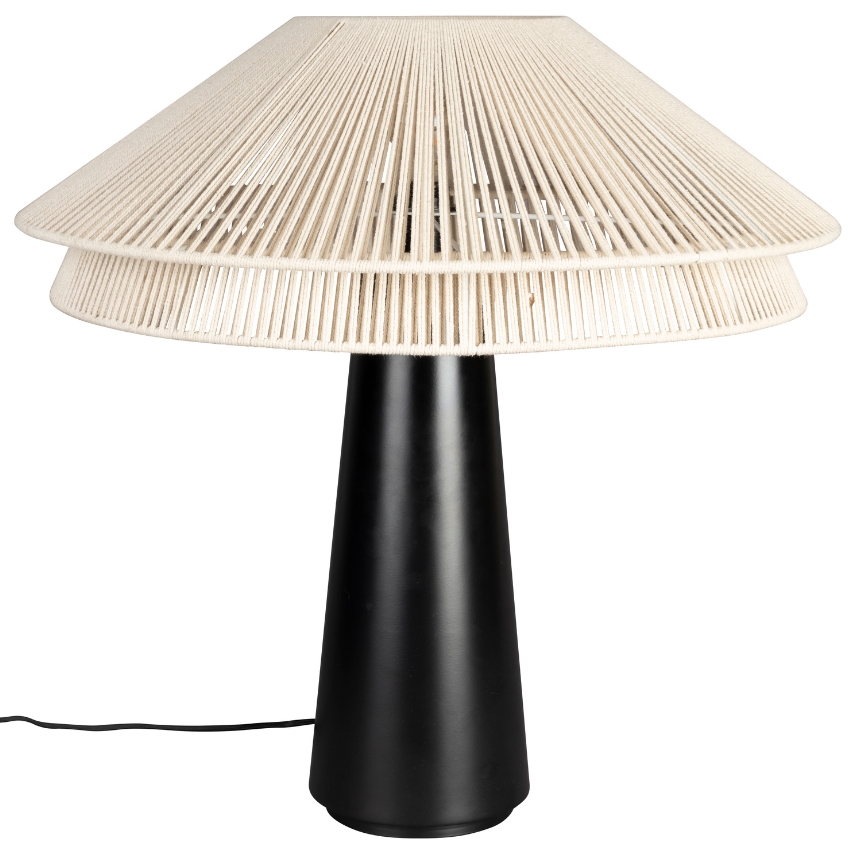 Béžová bavlněná stolní lampa DUTCHBONE ELON Dutchbone