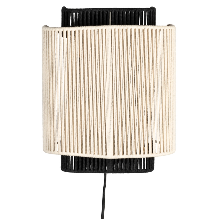 Béžové bavlněné nástěnné světlo DUTCHBONE ELON Dutchbone