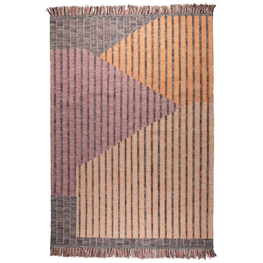 Oranžovo-růžový bavlněný koberec DUTCHBONE HAMPTON 200 x 300 cm Dutchbone