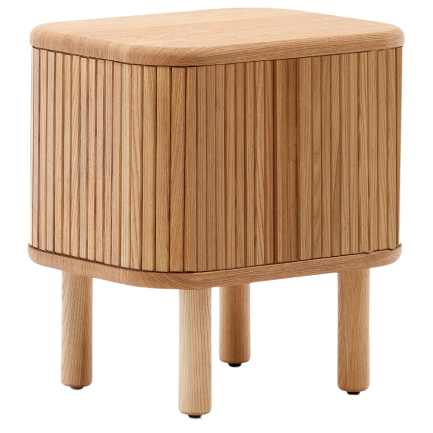 Dřevěný noční stolek Kave Home Mailen 50 x 40 cm Kave Home