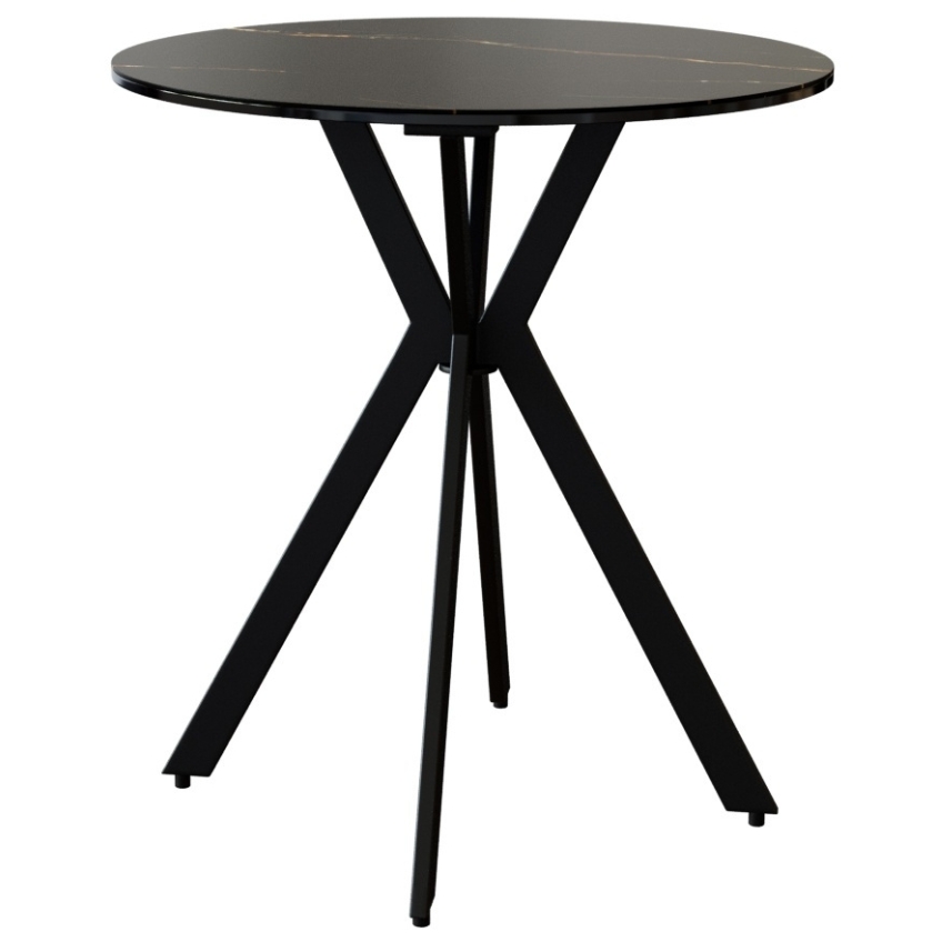Černý keramický odkládací stolek Miotto Moena 50 cm Miotto