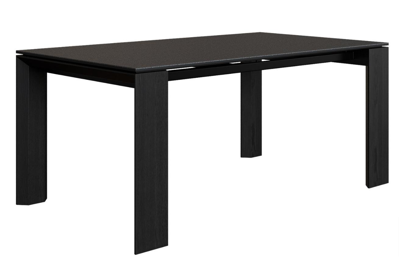 Černý keramický rozkládací jídelní stůl Miotto Olevano 180/265 x 90 cm Miotto