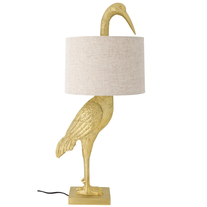 Zlatá stolní lampa Bloomingville Heron 73 cm Bloomingville