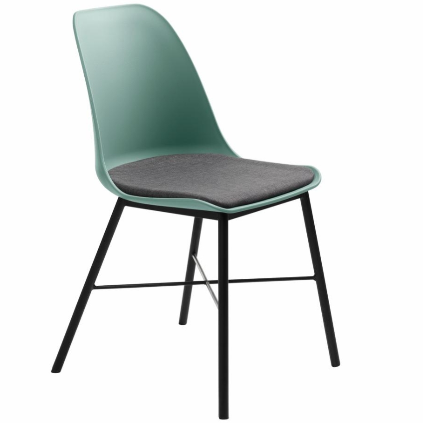 Zelená plastová jídelní židle Unique Furniture Whistler Unique Furniture