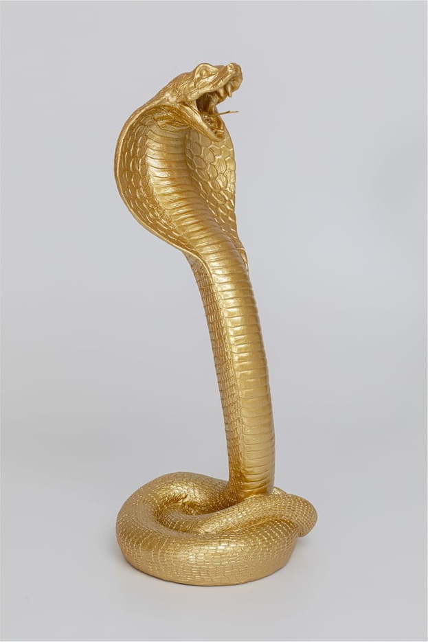 Dekorativní soška ve zlaté barvě Kare Design Snake Kare Design