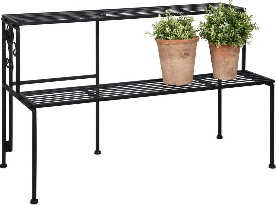 Dvoupatrový skládací etažér Esschert Design Esschert Design