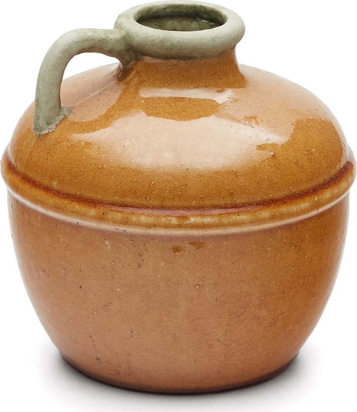 Hnědá keramická váza Tamariu – Kave Home Kave Home