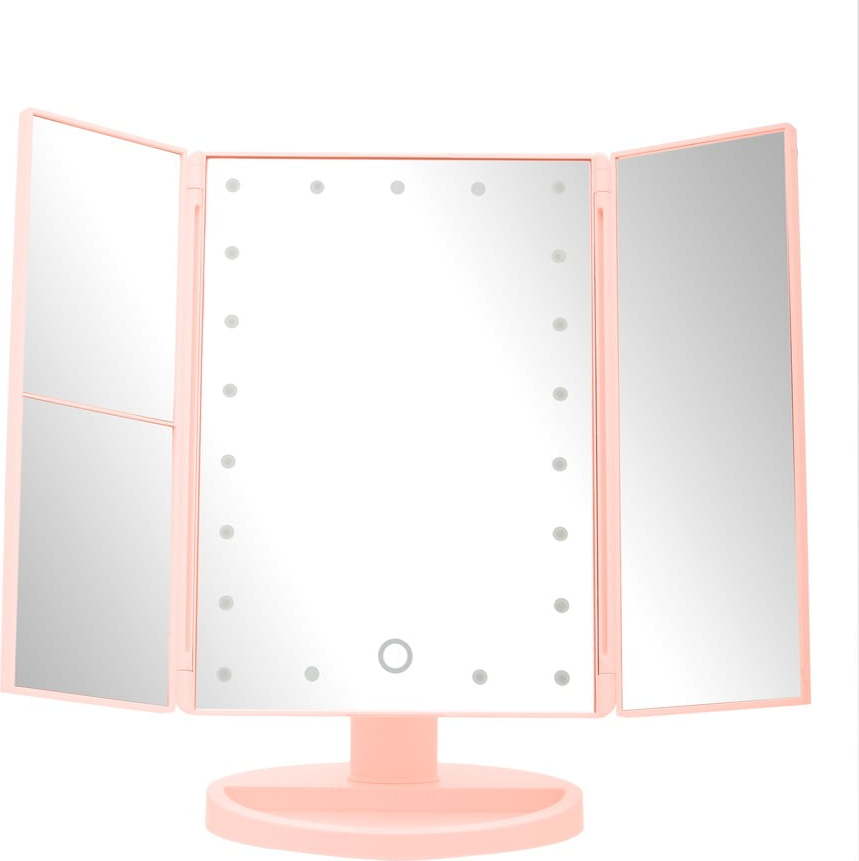 Kosmetické zrcadlo s osvětlením 18x28 cm Cassini – Premier Housewares Premier Housewares