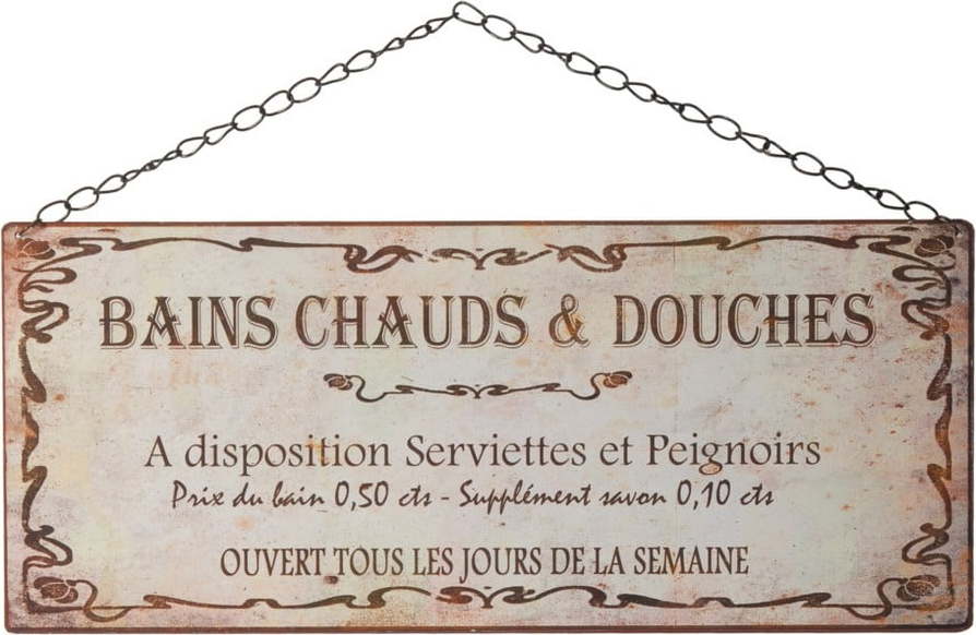 Kovová cedule Antic Line Antic Line