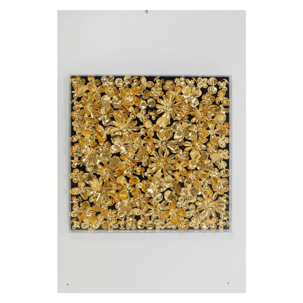 Obraz 60x60 cm Gold Flower – Kare Design Kare Design