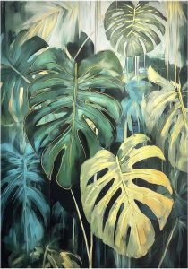Obraz 70x100 cm Monstera &ndash; Styler Styler
