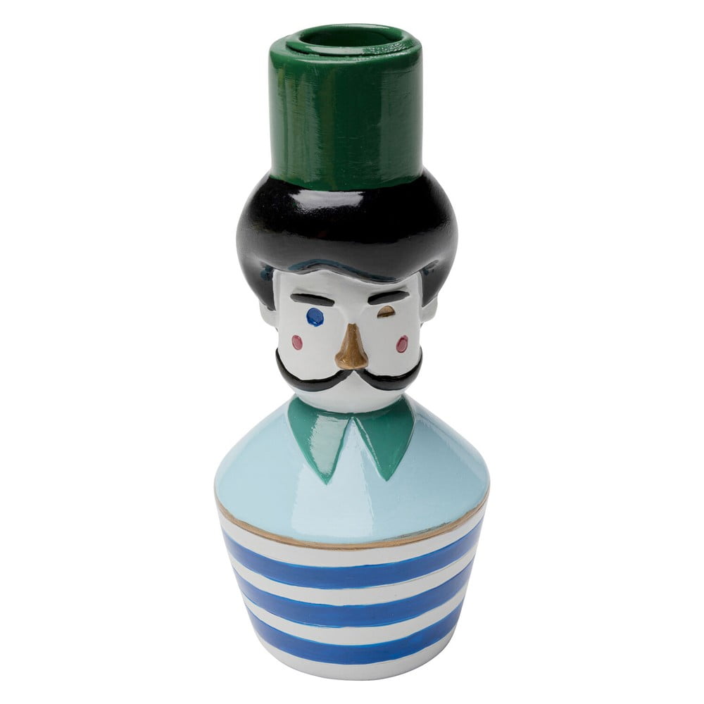 Polyresinový svícen Monsieur Mustache – Kare Design Kare Design