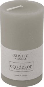 &Scaron;ed&aacute; sv&iacute;čka Rustic candles by Ego dekor Rust
