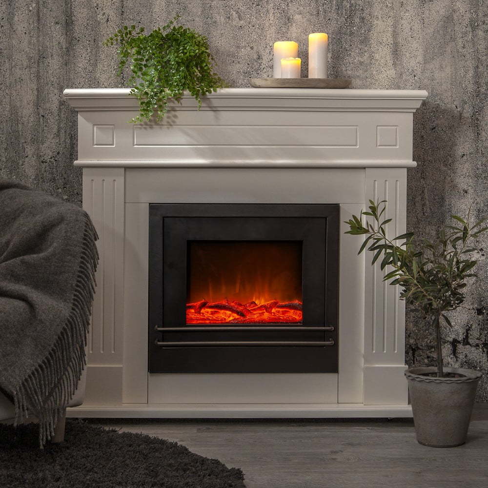 Světelná LED dekorace s imitací plamene Star Trading Fireplace