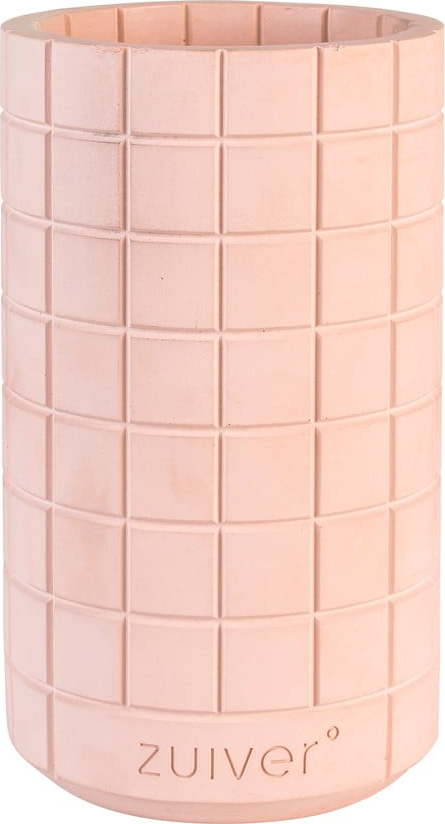 Světle růžová váza z betonu Fajen – Zuiver Zuiver