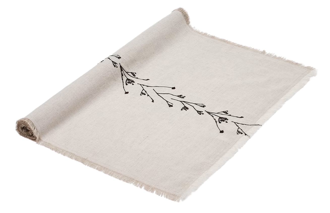 Béžový běhoun Kave Home Mirari 50 x 150 cm Kave Home