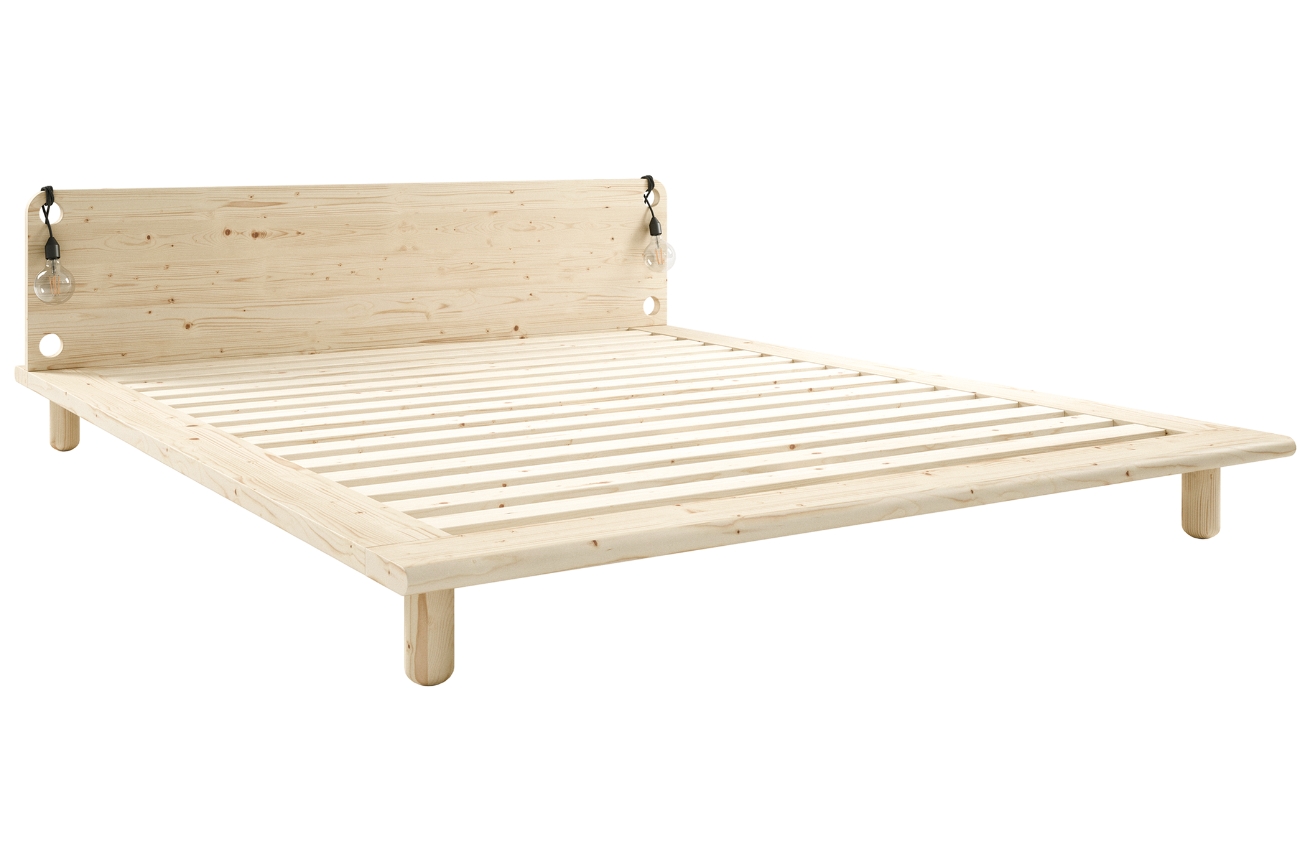 Dřevěná dvoulůžková postel Karup Design Peek 160 x 200 cm Karup Design