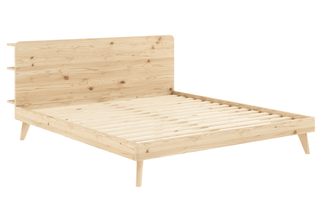 Dřevěná dvoulůžková postel Karup Design Retreat 160 x 200 cm Karup Design