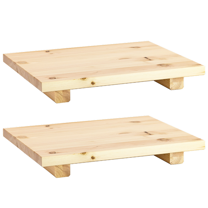 Set dvou dřevěných nočních stolků Karup Design Dock 34 x 45 cm Karup Design