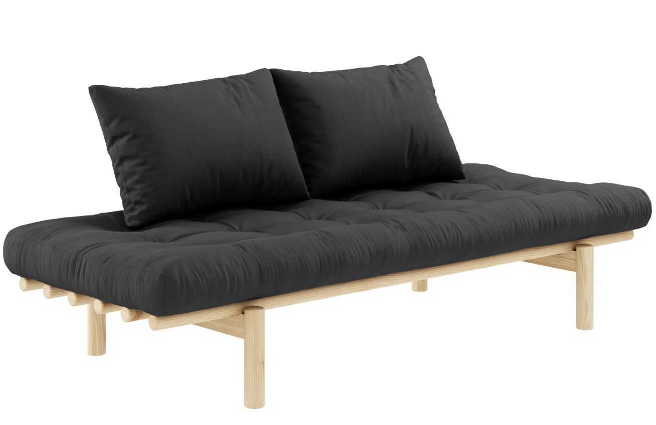 Tmavě šedá trojmístná pohovka Karup Design Pace 200 cm Karup Design