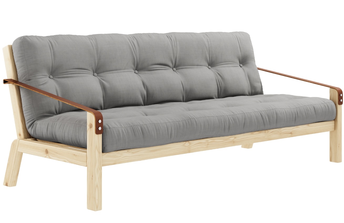 Šedá trojmístná rozkládací pohovka Karup Design Poetry 204 cm Karup Design