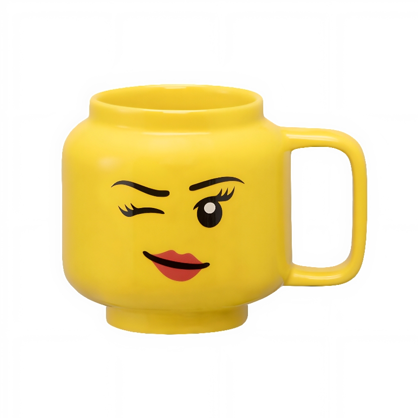 Žlutý keramický hrnek LEGO® Winky 255 ml Lego®