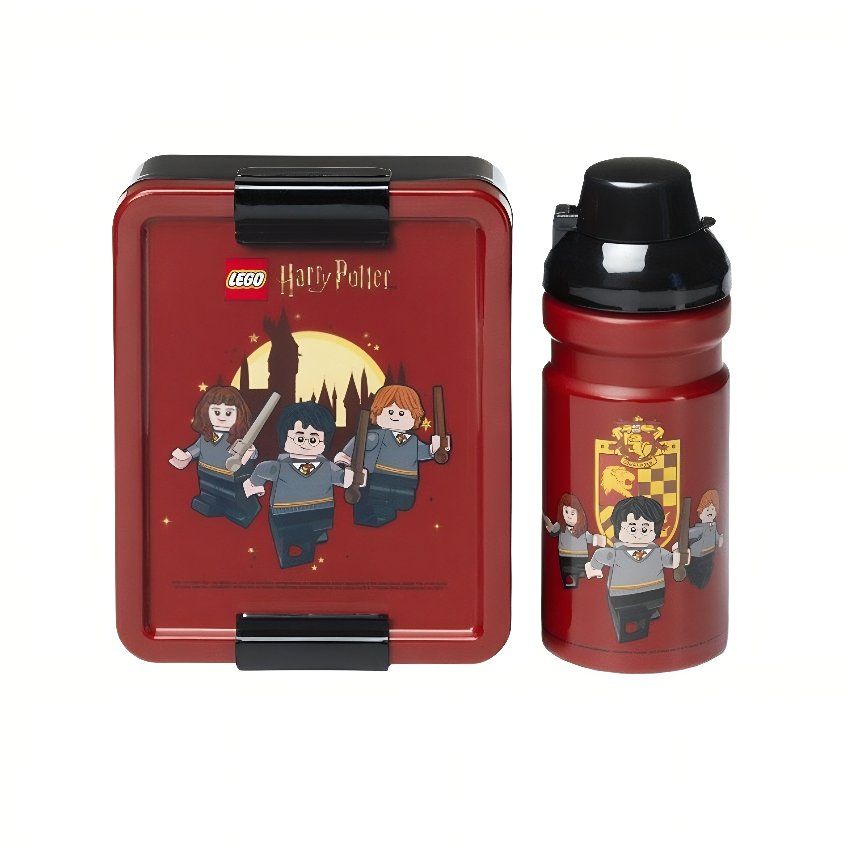 Červený svačinový set LEGO® Harry Potter Nebelvír Lego®