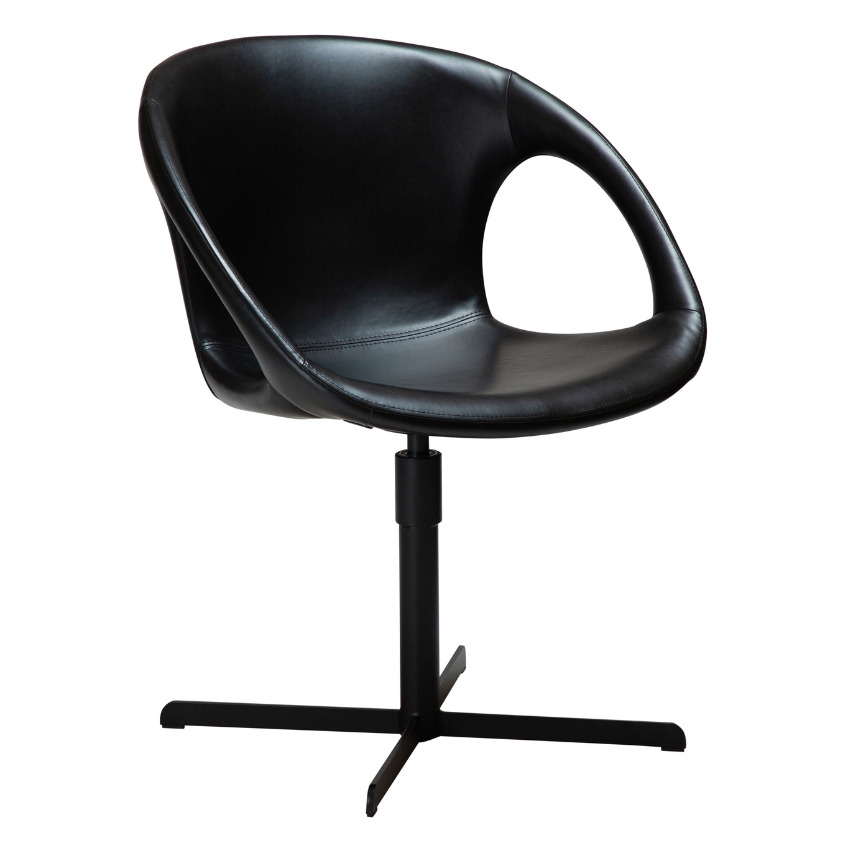 ​​​​​Dan-Form Černá koženková konferenční židle DAN-FORM Carry ​​​​​Dan-Form