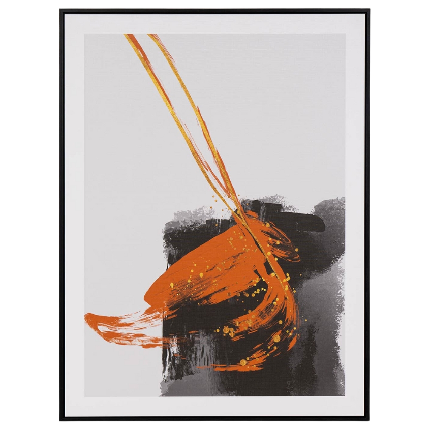 Abstraktní obraz Somcasa Orange 80 x 60 cm Somcasa