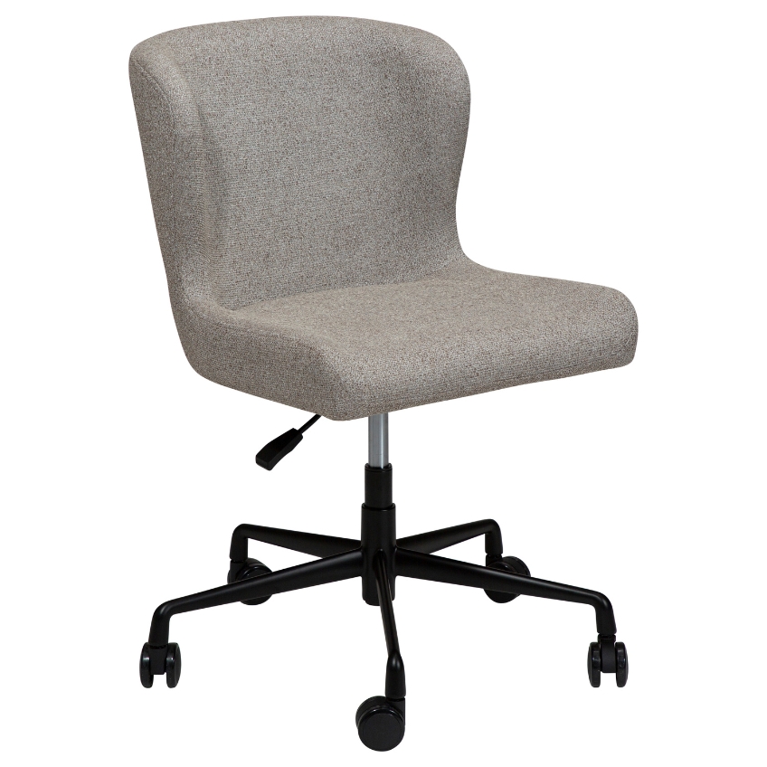 ​​​​​Dan-Form Hnědá bouclé kancelářská židle DAN-FORM Glam ​​​​​Dan-Form