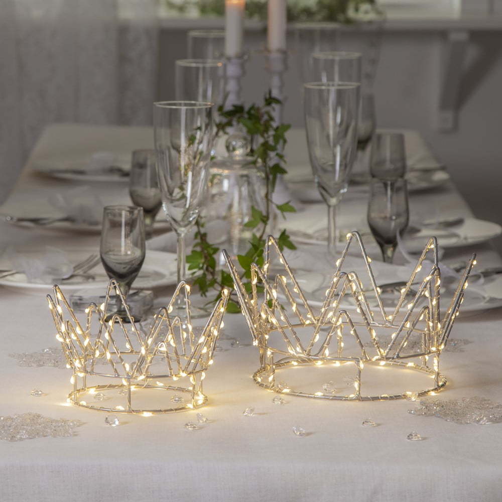 Vánoční světelná dekorace Crown - Star Trading Star Trading