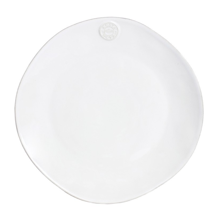 Bílý talíř COSTA NOVA NOVA 33 cm Costa Nova