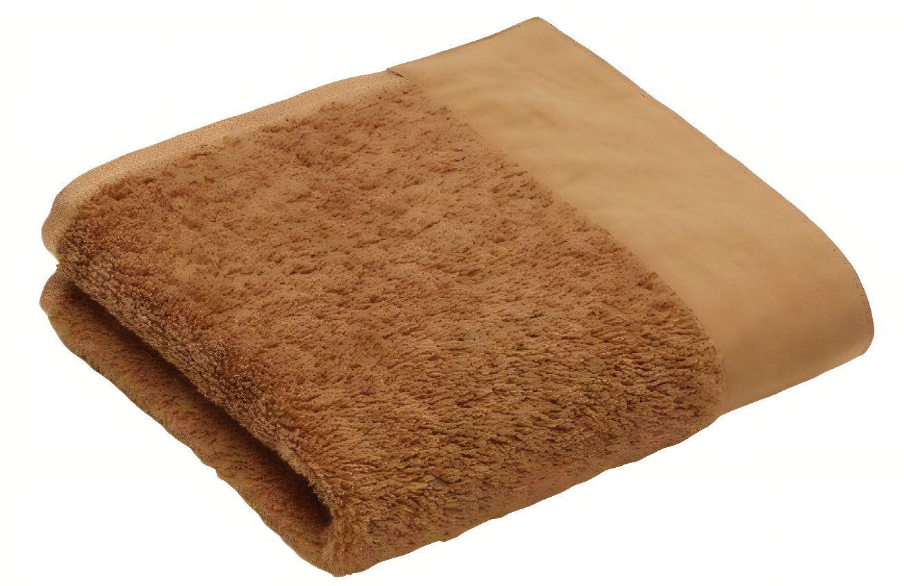 Hnědý bavlněný ručník Kave Home Takeshi 30 x 50 cm Kave Home