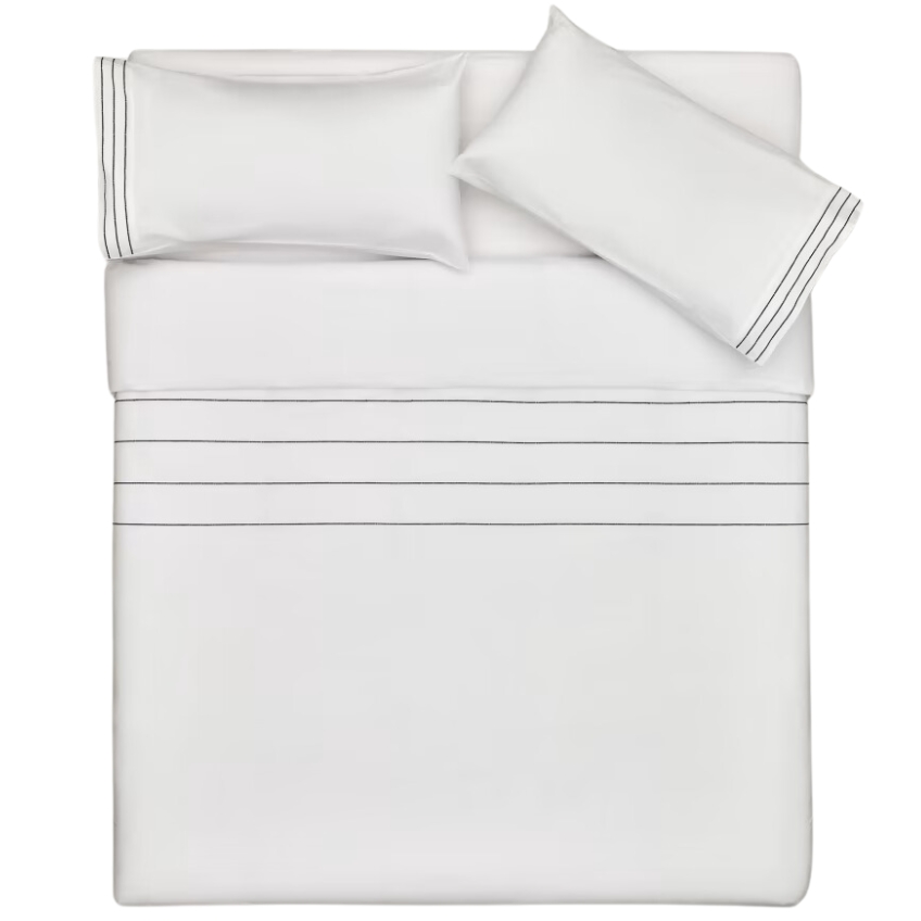 Bílá bavlněná sada povlečení Kave Home Cintia 260 x 240 cm Kave Home
