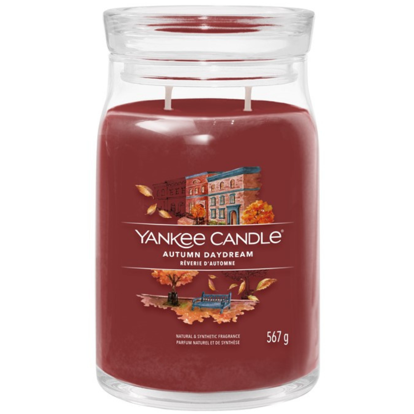 Velká vonná svíčka Yankee Candle Autumn Daydream Signature Yankee Candle