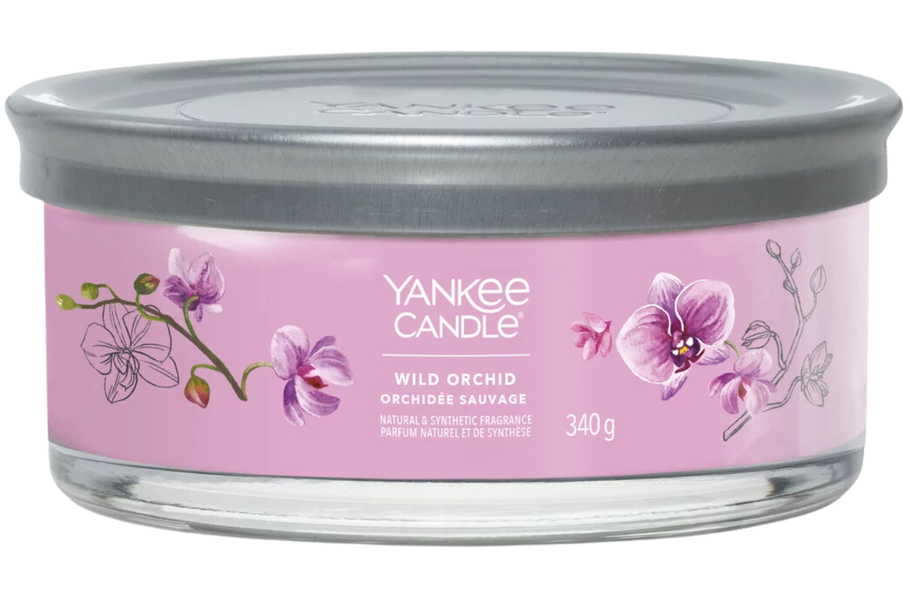 Vonná svíčka Yankee Candle Wild Orchid 5 knotů Yankee Candle