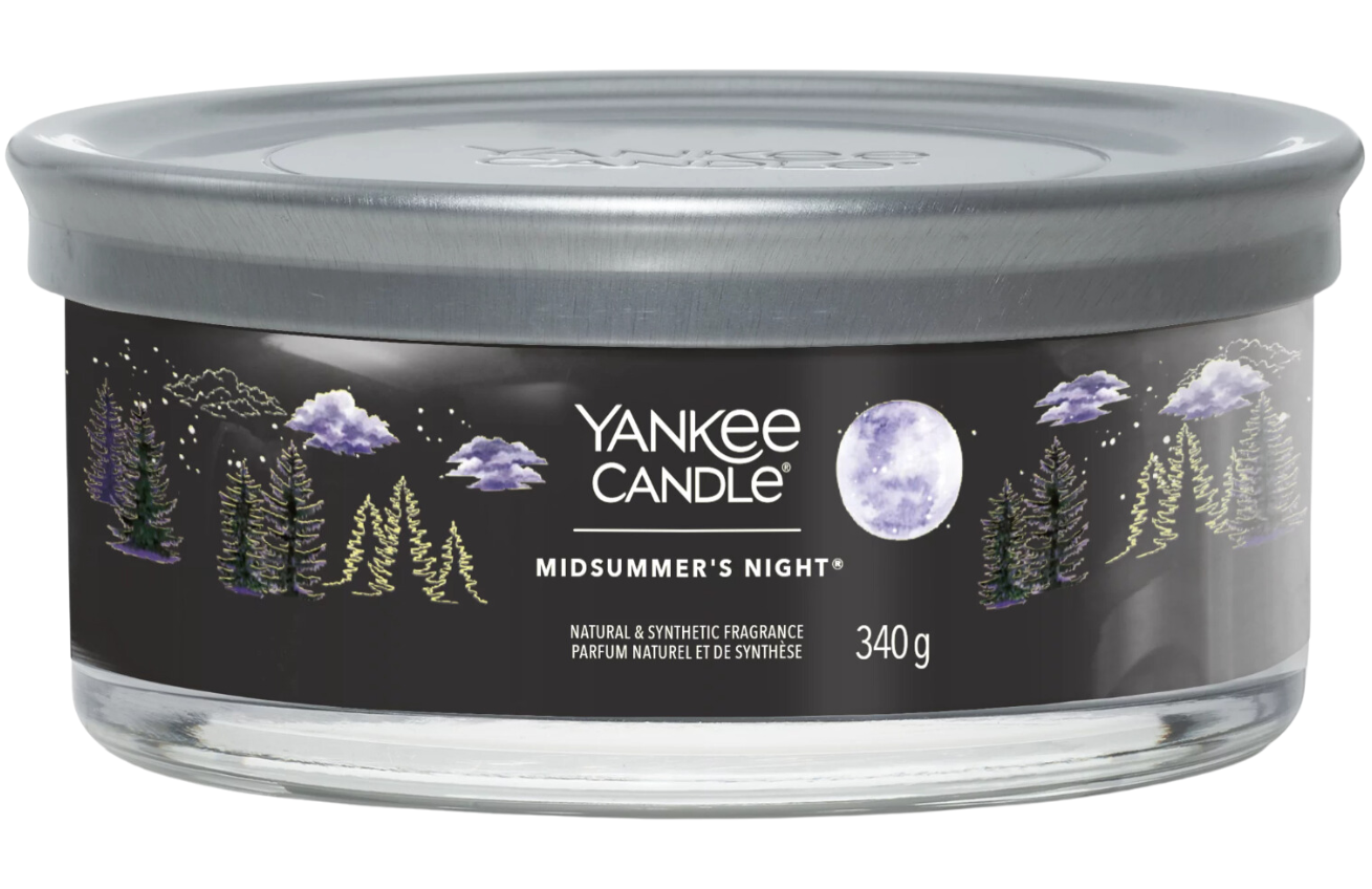Vonná svíčka Yankee Candle Midsummer’s Night 5 knotů Yankee Candle