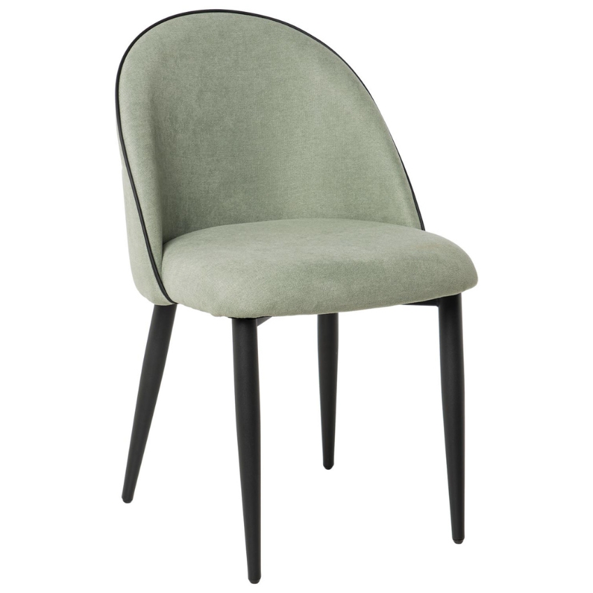Zelená čalouněná jídelní židle Somcasa Sloane Somcasa