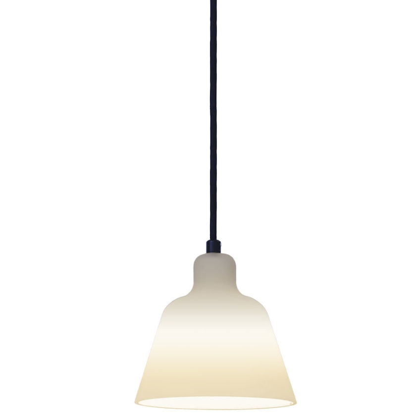 Opálově bílé skleněné závěsné světlo Halo Design Carpenter 15 cm Halo Design