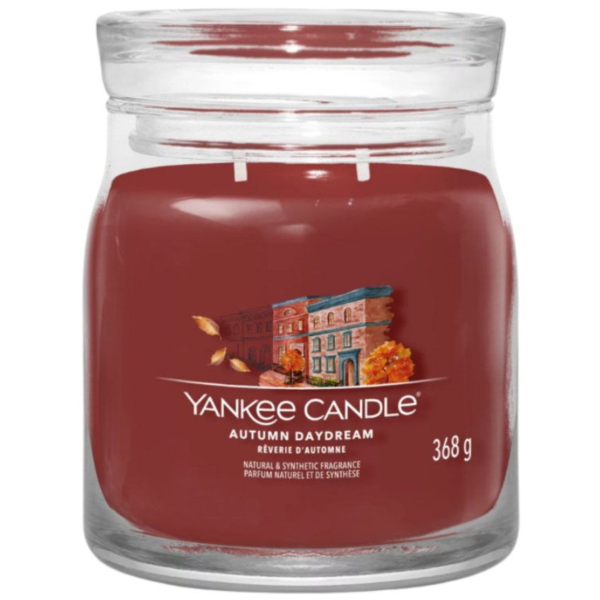 Střední vonná svíčka Yankee Candle Autumn Daydream Signature Yankee Candle