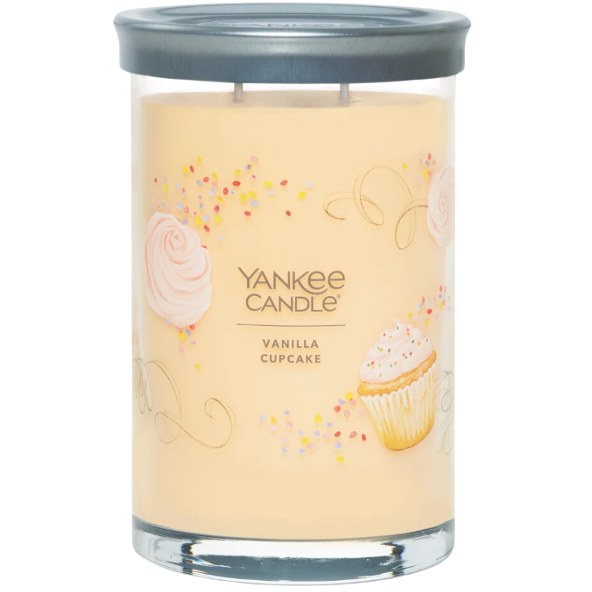Velká vonná svíčka Yankee Candle Vanilla Cupcake Signature Tumbler Yankee Candle
