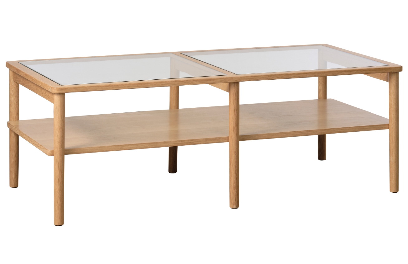 Dubový konferenční stolek Unique Furniture Elba 120 x 60 cm Unique Furniture