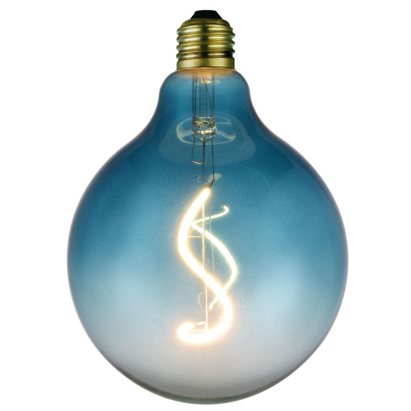 Modrá dekorativní žárovka Halo Design COLORS Soft light E27 4W Halo Design