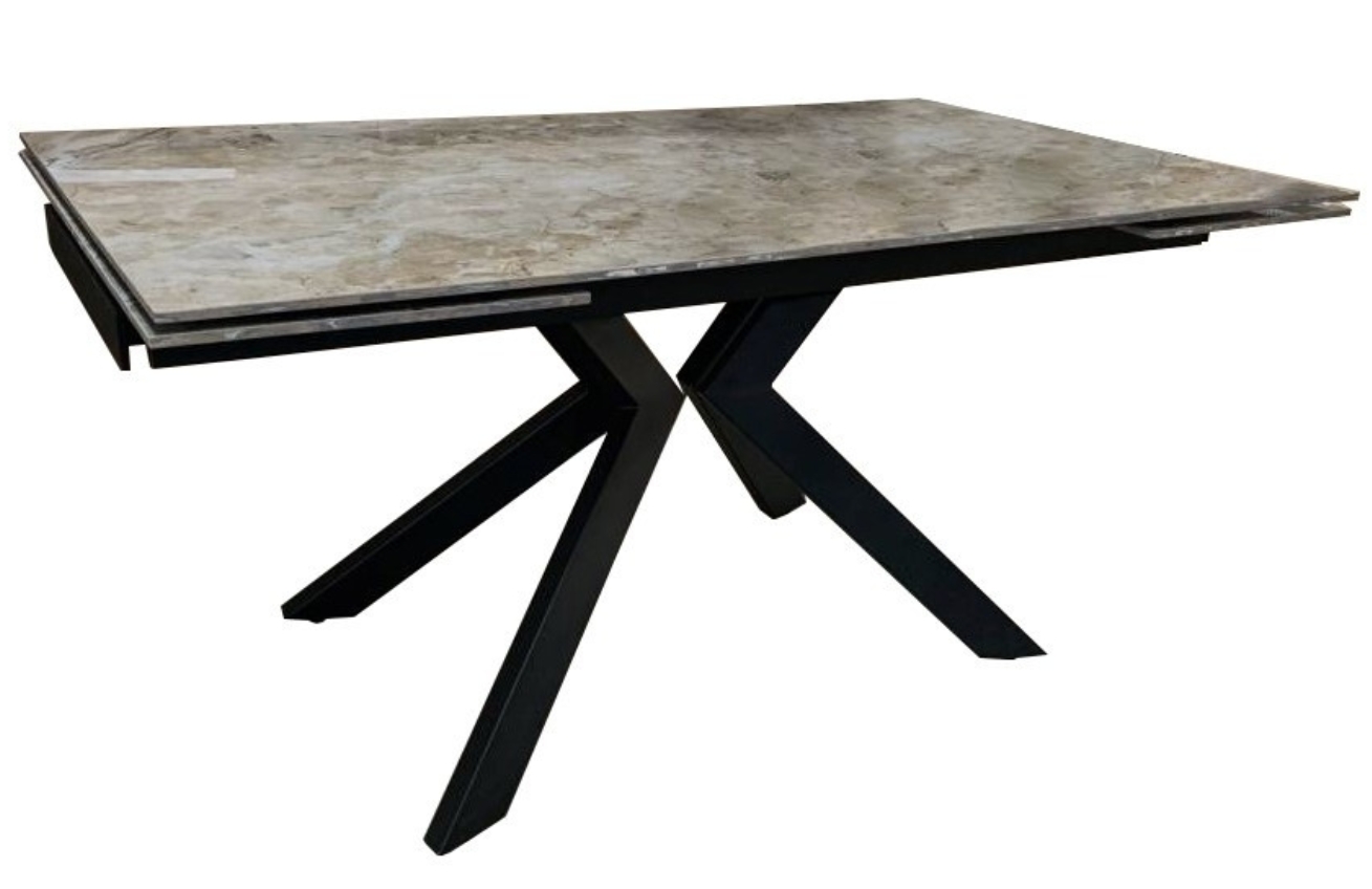 Hnědý keramický rozkládací jídelní stůl Miotto Dantoni 160/200/240 x 90 cm Miotto