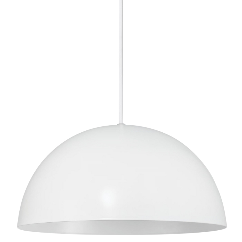 Nordlux Bílé kovové závěsné světlo Ellen 30 cm Nordlux