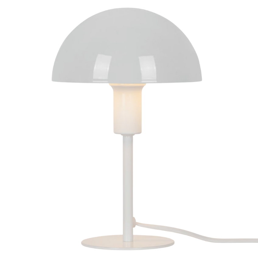 Nordlux Bílá kovová stolní lampa Ellen Mini Nordlux