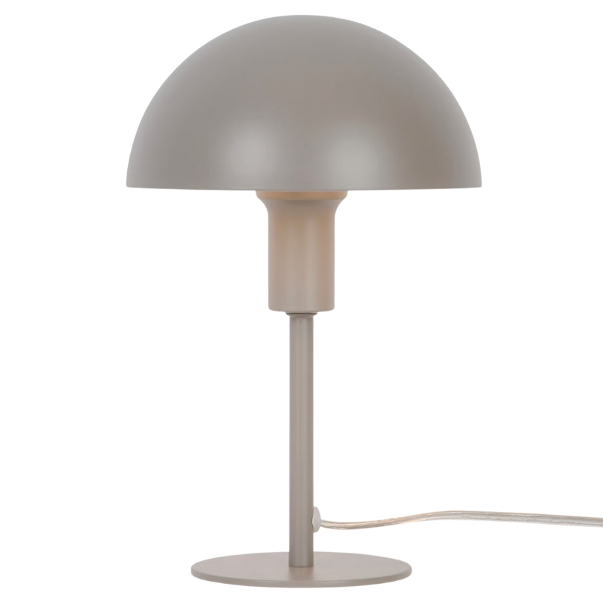 Nordlux Hnědá kovová stolní lampa Ellen Mini Nordlux