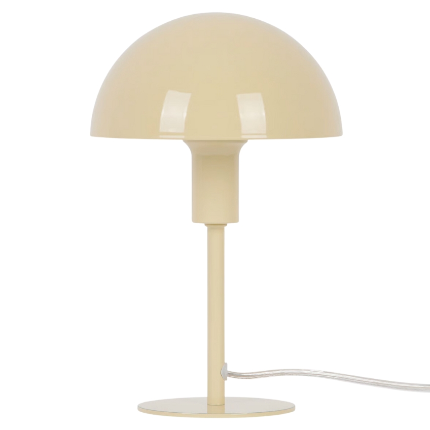 Nordlux Žlutá kovová stolní lampa Ellen Mini Nordlux