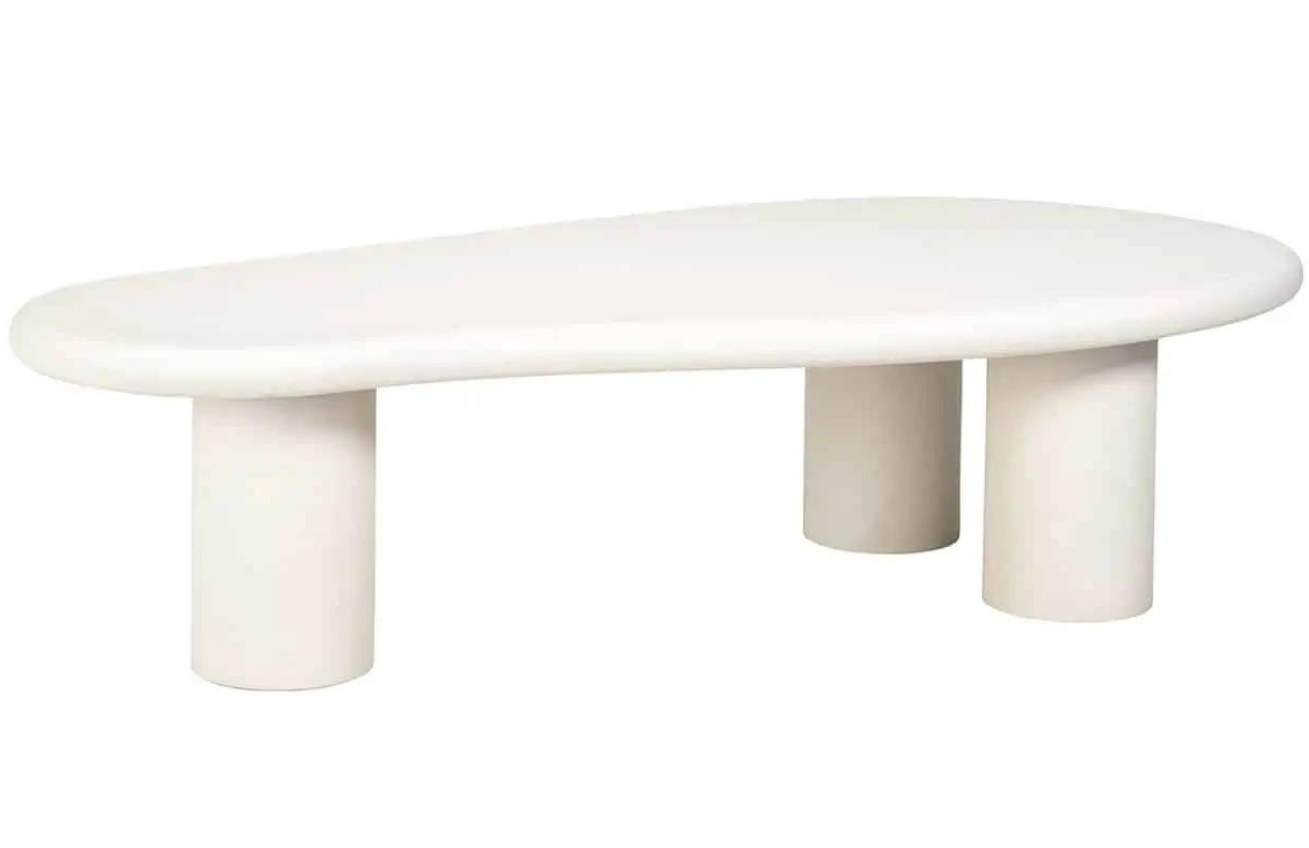Bílý konferenční stolek Richmond Bloomstone 160 x 80 cm Richmond